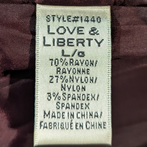 LOVE & LIBERTY jacket - Large - Picture 4 of 5